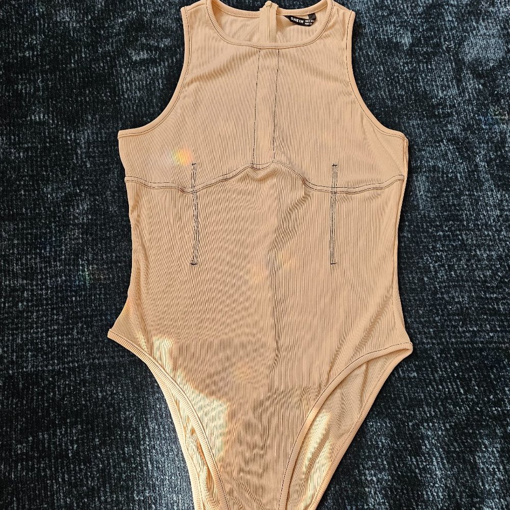 Shein Cream Bodysuit